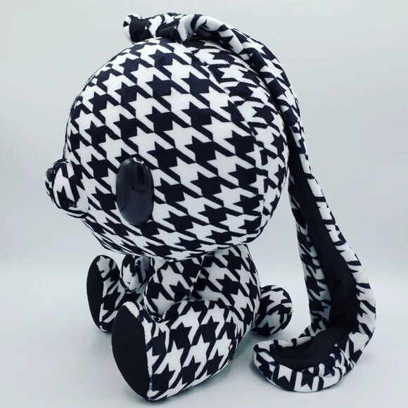 Chax GP All Purpose Rabbit Plush Textillic Chidori (Black) - Picture 3 of 5